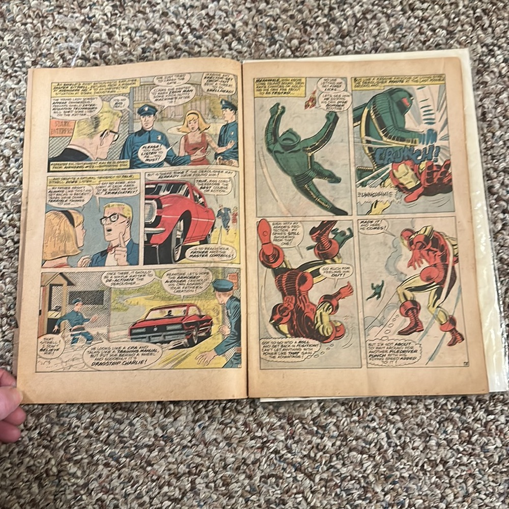 Vintage 1968 THE INVINCIBLE IRON MAN #2 MARVEL 12 cent COMIC BOOK - Picture 10 of 14